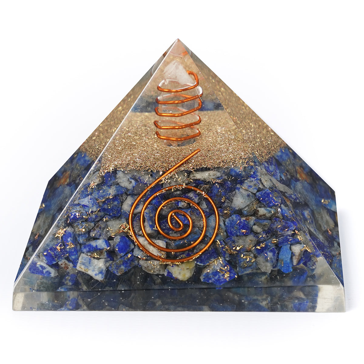 Lapis Lazuli Orgone Pyramid