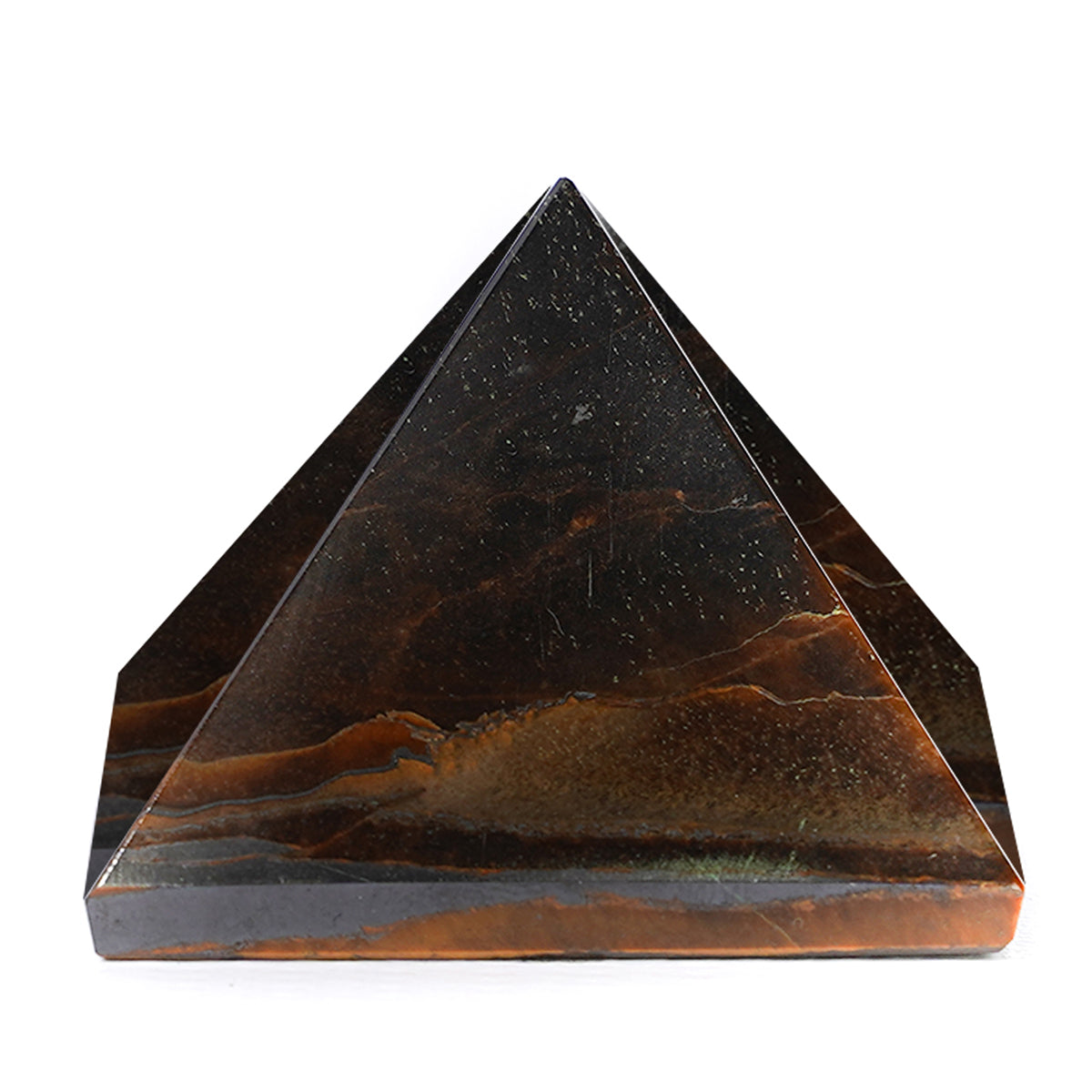 Tiger Eye Pyramid