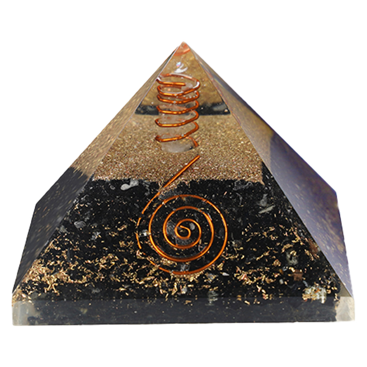 Black Tourmaline Orgone Pyramid