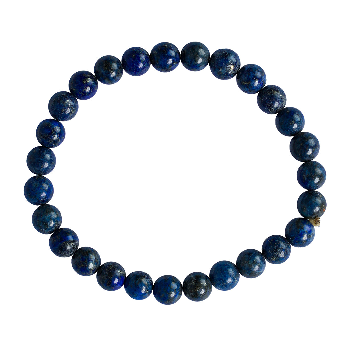 Lapis Lazuli Round Beads Bracelet