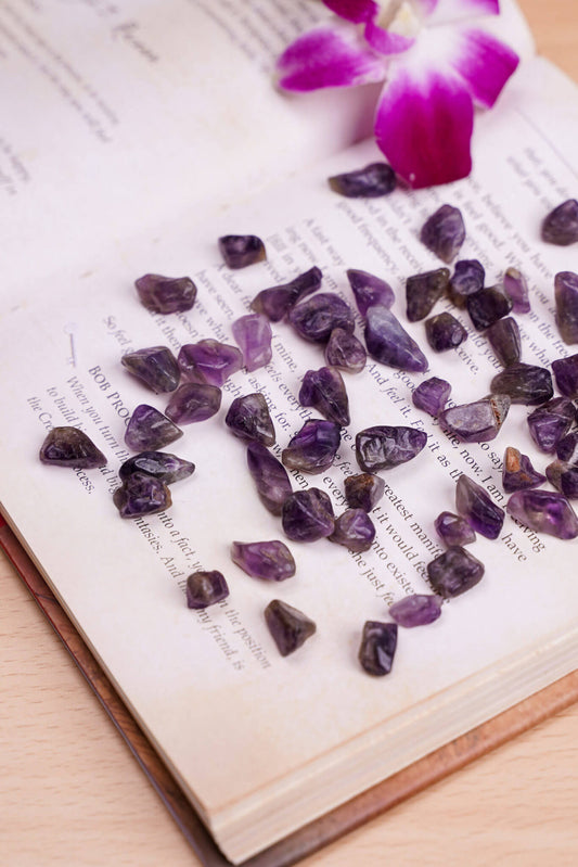 Amethyst Crystal Chips