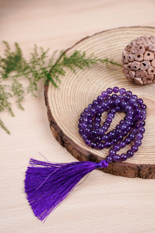 Amethyst Mala