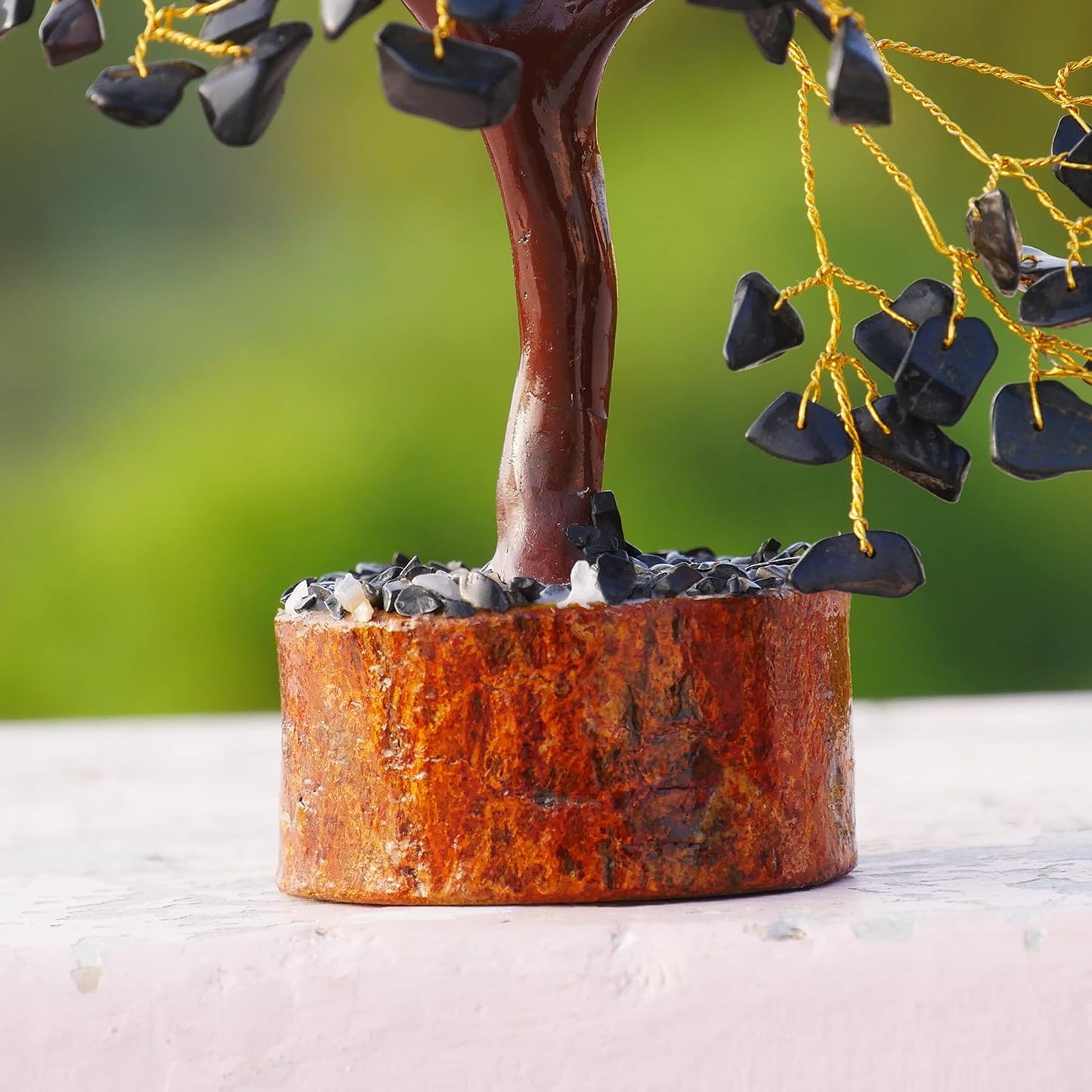 Black Tourmaline Crystal Tree