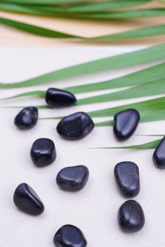 Black Agate Tumble Stones