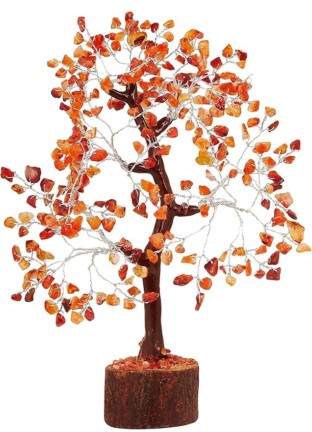 Carnelian Crystal Tree