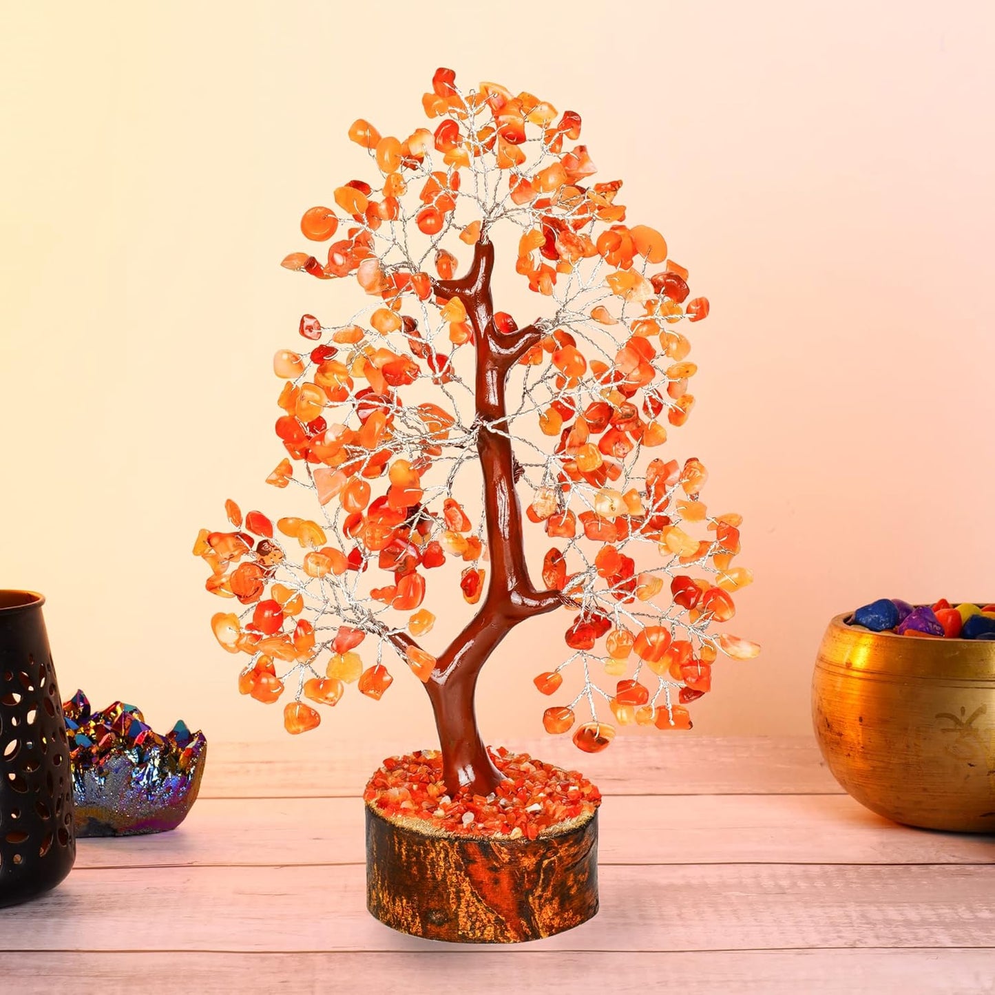 Carnelian Crystal Tree