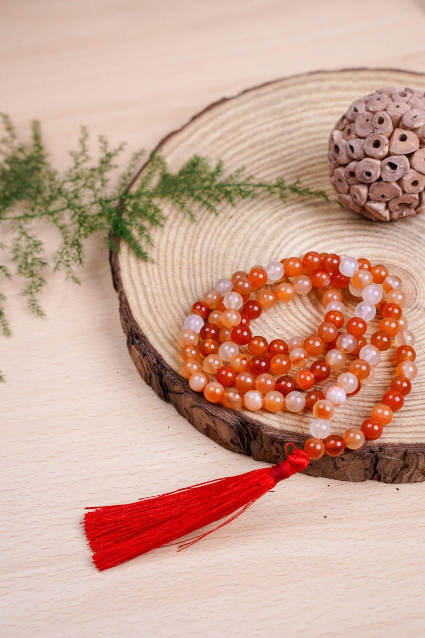 Carnelian Mala