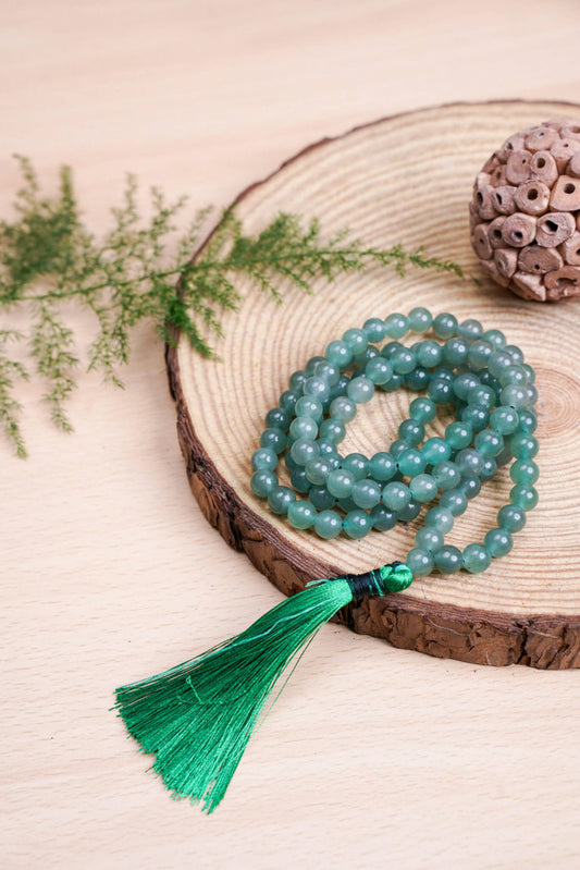 Green Aventurine Mala