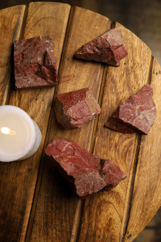 Raw Red Jasper Crystal