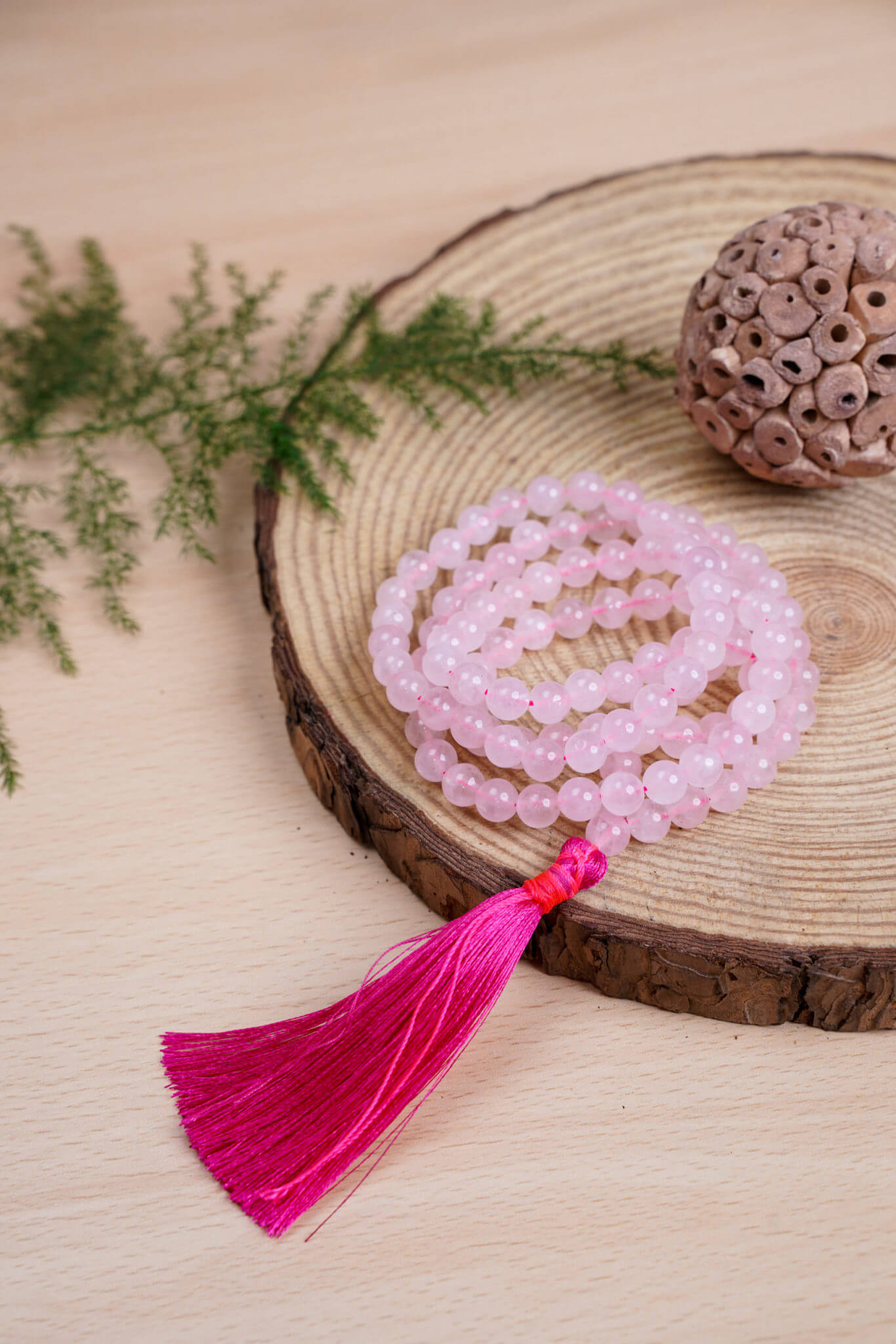 Rose Quartz Mala