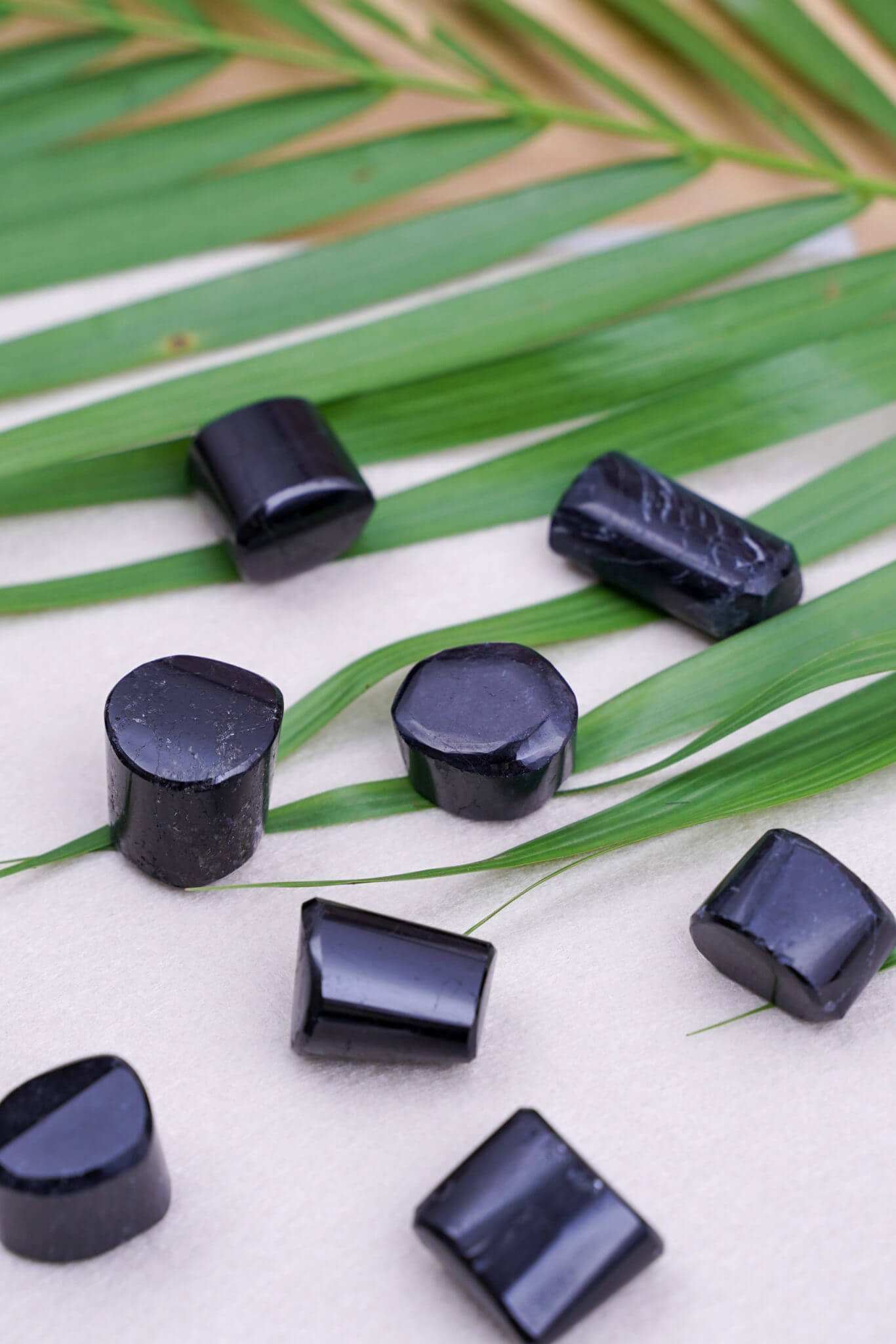 Black Tourmaline Tumble Stones